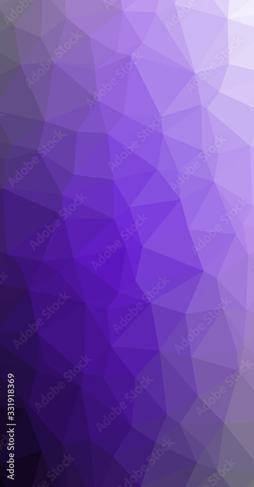 Obraz premium Low Polygonal Computation Art background illustration
