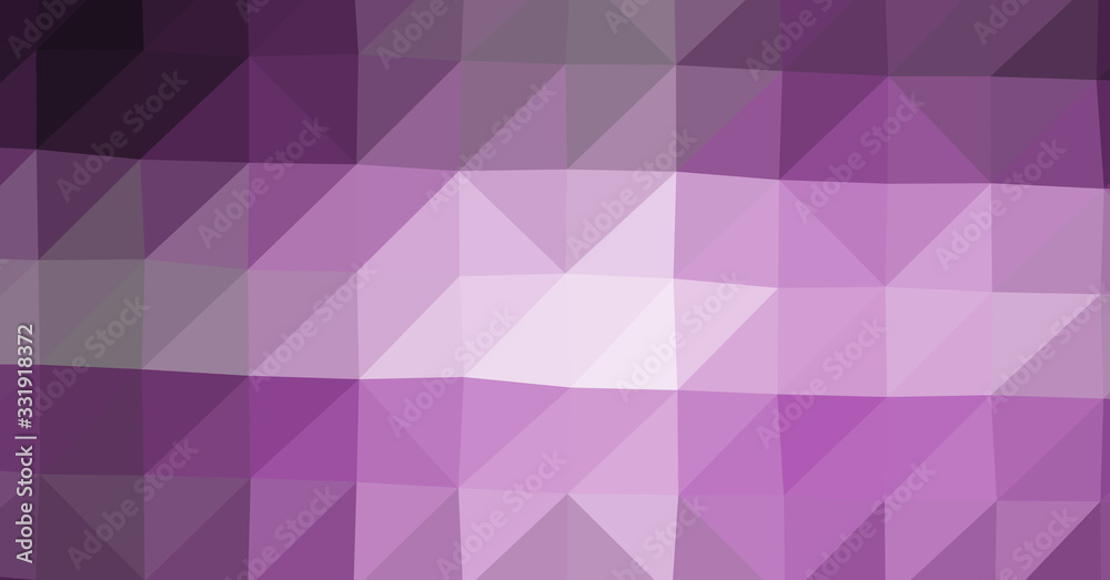 Low Polygonal Computation Art background illustration