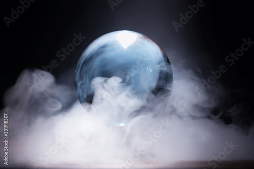 Canvastavla Crystal ball to predict the fate. Guessing for the future.