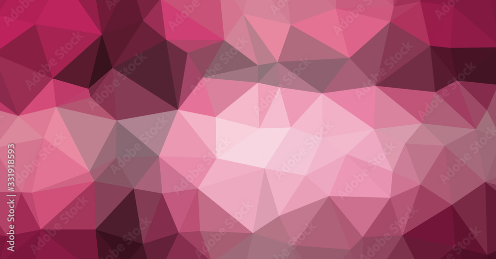 Obraz premium Low Polygonal Computation Art background illustration