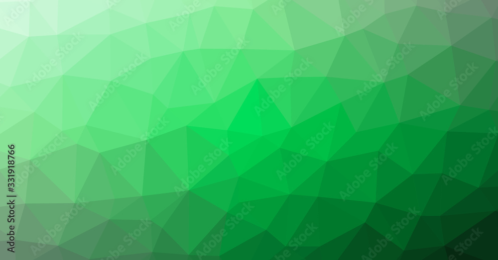 Fototapeta premium Low Polygonal Computation Art background illustration