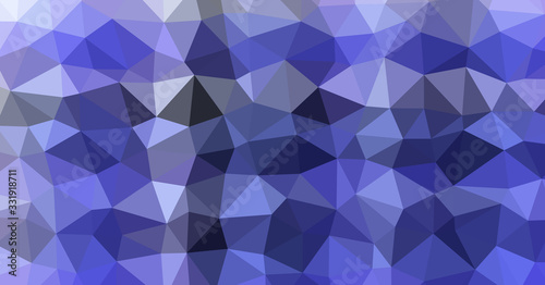 Low Polygonal Computation Art background illustration