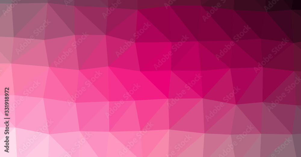 Fototapeta premium Low Polygonal Computation Art background illustration