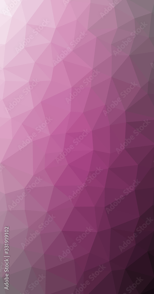 Obraz premium Low Polygonal Computation Art background illustration