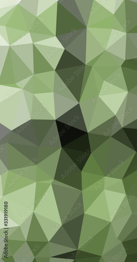 Fototapeta premium Low Polygonal Computation Art background illustration