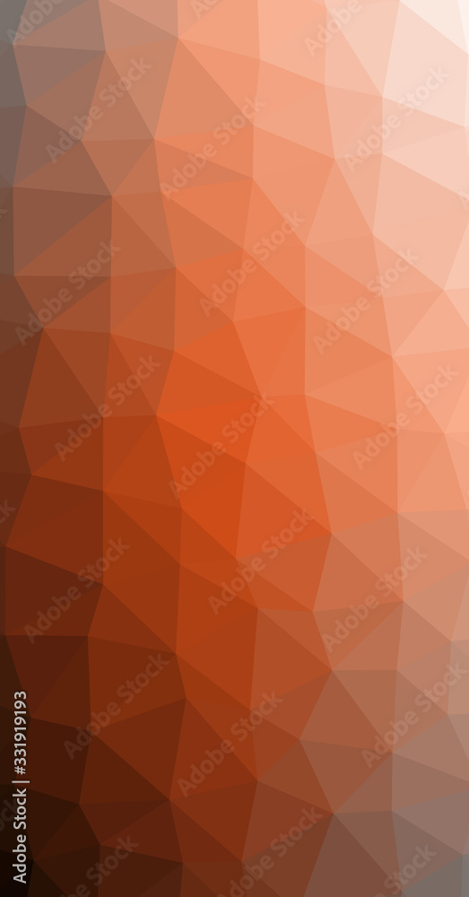 Low Polygonal Computation Art background illustration