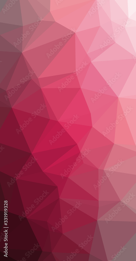 Obraz premium Low Polygonal Computation Art background illustration