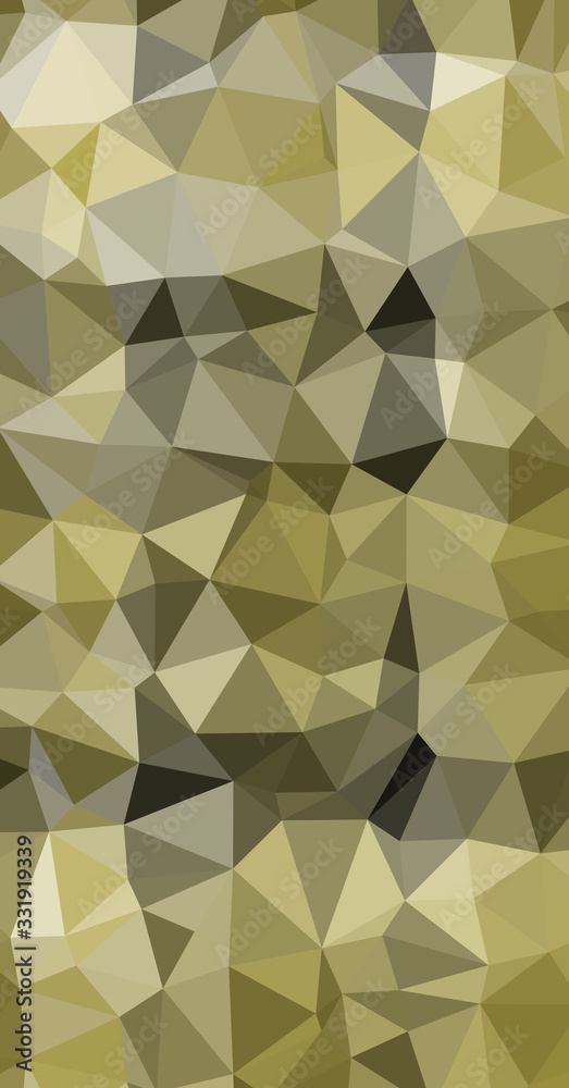 Fototapeta premium Low Polygonal Computation Art background illustration
