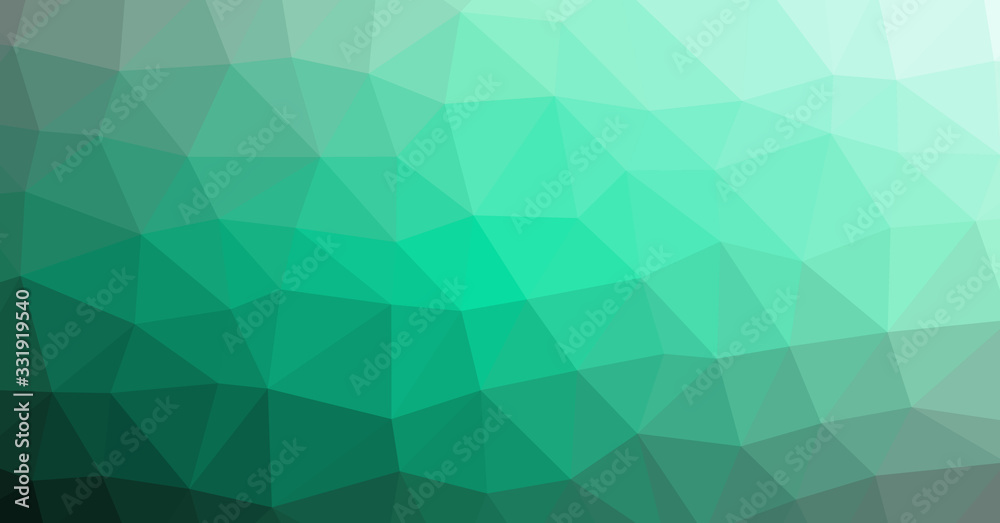 Fototapeta premium Low Polygonal Computation Art background illustration