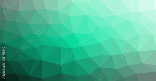 Low Polygonal Computation Art background illustration