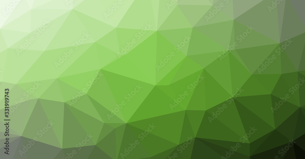 Fototapeta premium Low Polygonal Computation Art background illustration