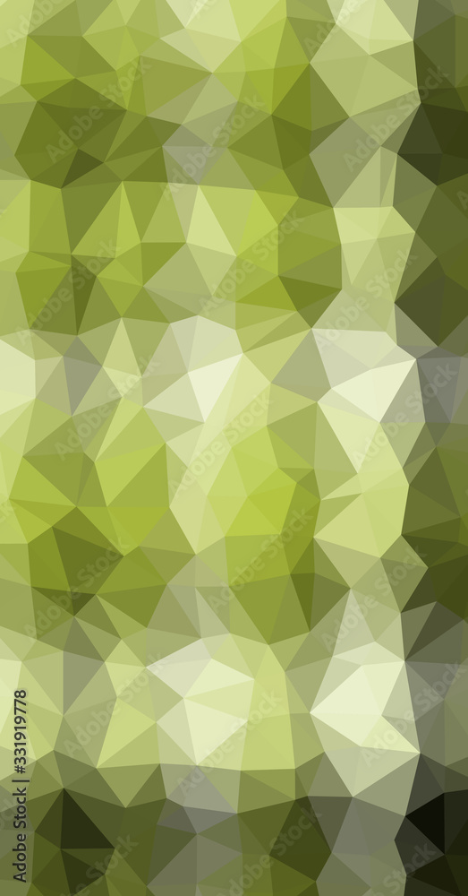 Obraz premium Low Polygonal Computation Art background illustration