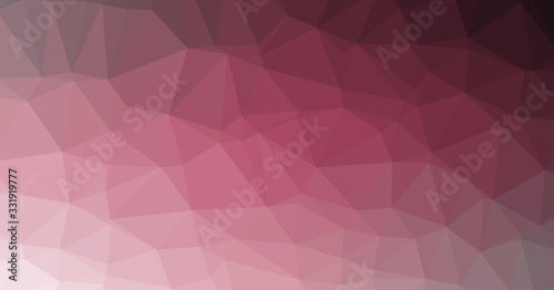 Low Polygonal Computation Art background illustration