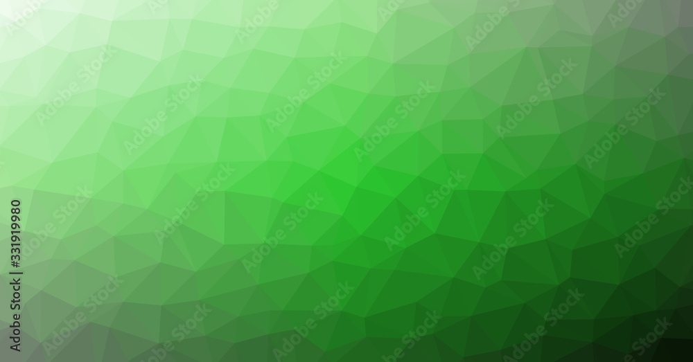 Fototapeta premium Low Polygonal Computation Art background illustration