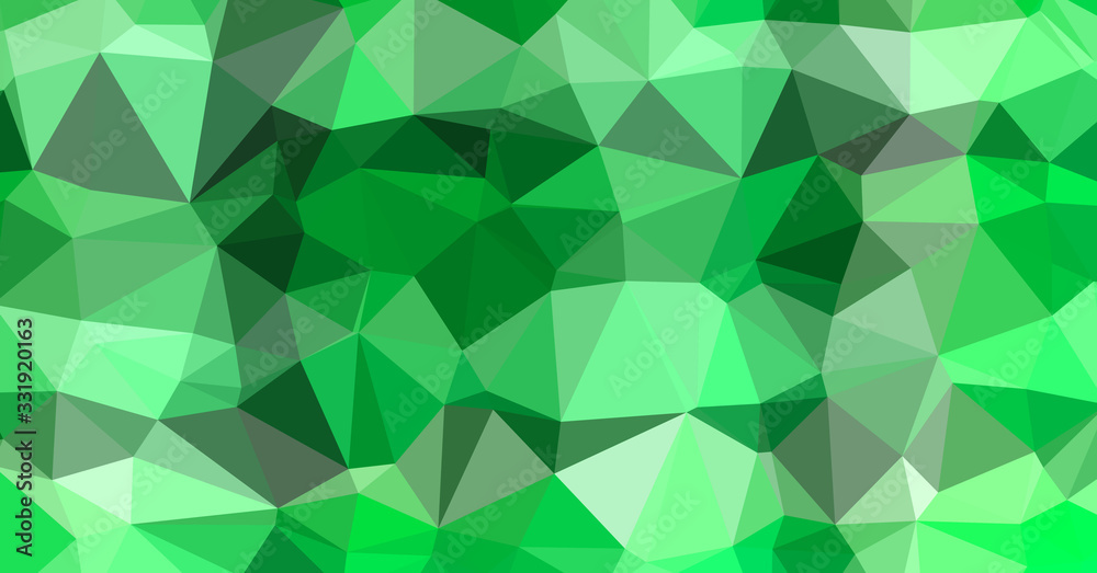 Low Polygonal Computation Art background illustration