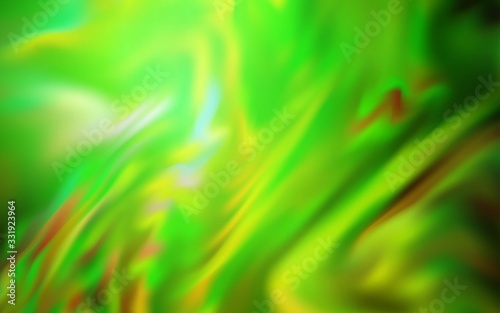 Light Green vector blurred template. Modern abstract illustration with gradient. The best blurred design for your business.