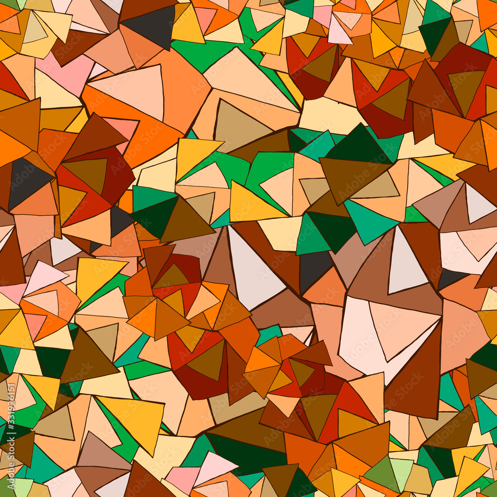 Seamless autumn day pattern. Vector background. Hand drawn. Seamless autumn day pattern. Vector background. Hand drawn.