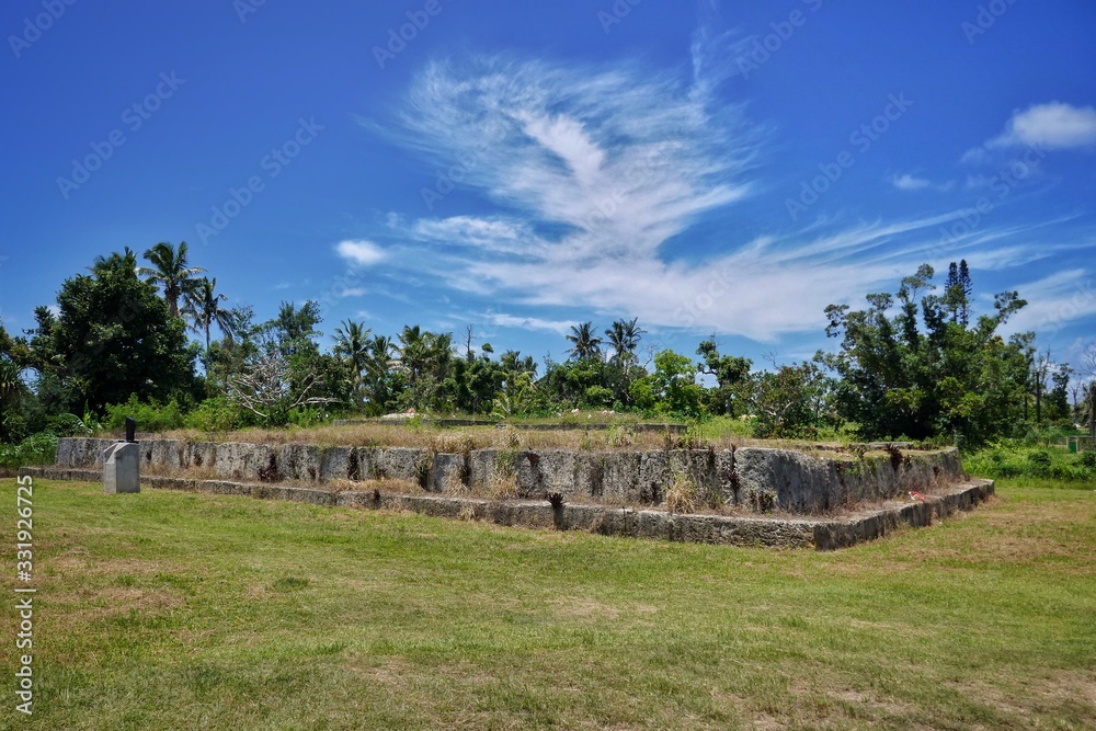 Kingdom of Tonga – Paepae o Teleʻa Royal Tombs at Tongatapu Kingdom of Tonga – Paepae o Teleʻa Royal Tombs at Tongatapu
