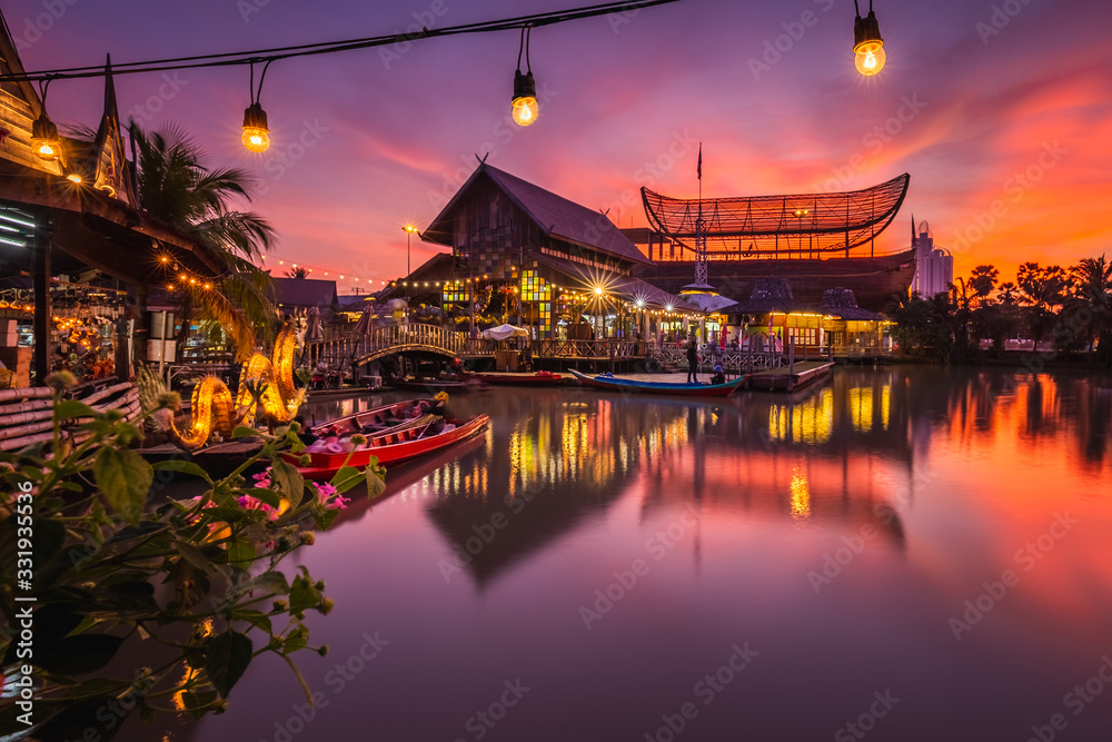 Naklejka premium Thailand Pattaya trip