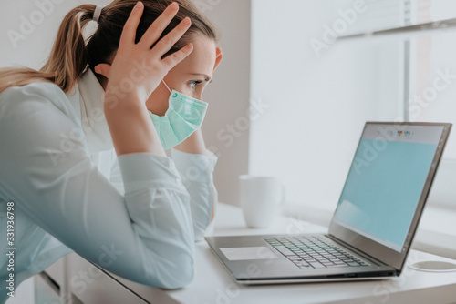 virus crisis home office