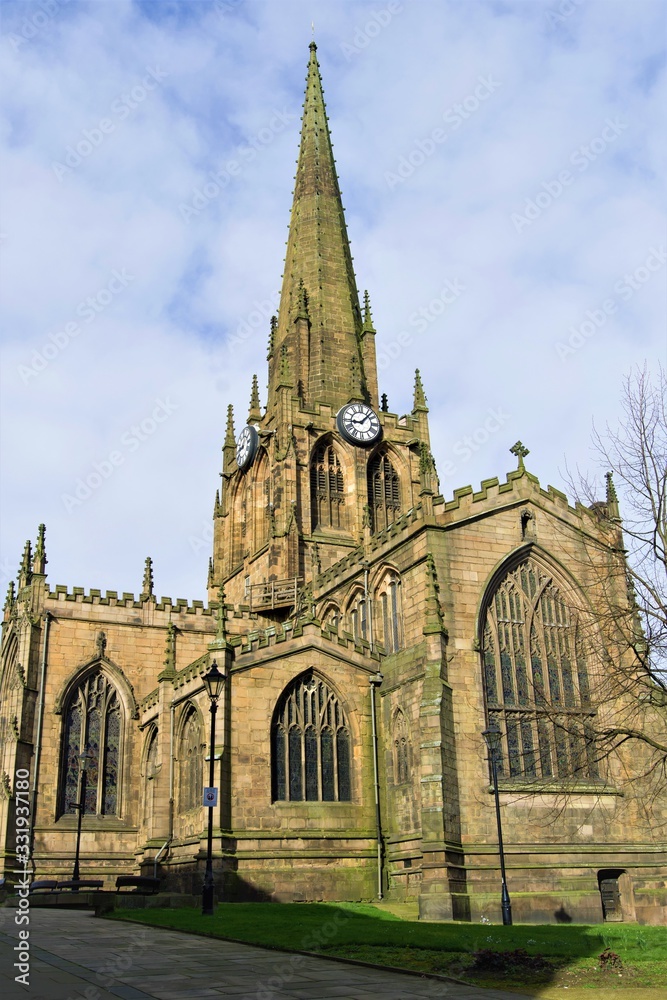 All Saints Church, Rotherham Minster 4, South Yorkshire, England.