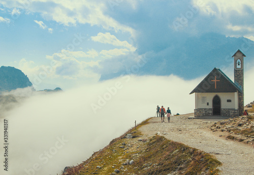 Tre cime di lavaredo Church