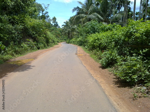 Rural roads in Karnataka