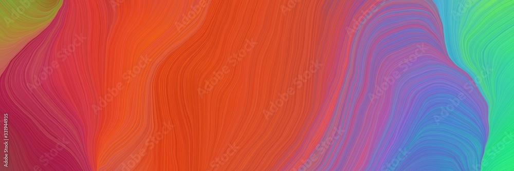 very dynamic futuristic banner. modern curvy waves background illustration with moderate red, coffee and medium aqua marine color very dynamic futuristic banner. modern curvy waves background illustration with moderate red, coffee and medium aqua marine color
