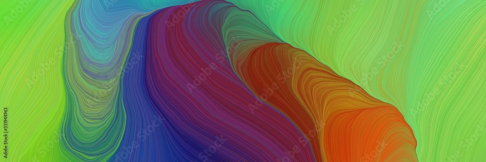 very dynamic futuristic banner. curvy background illustration with moderate green, old mauve and coffee color very dynamic futuristic banner. curvy background illustration with moderate green, old mauve and coffee color