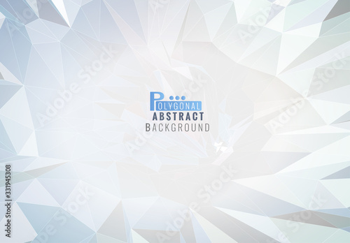 Shine polygonal shape BG with blank space