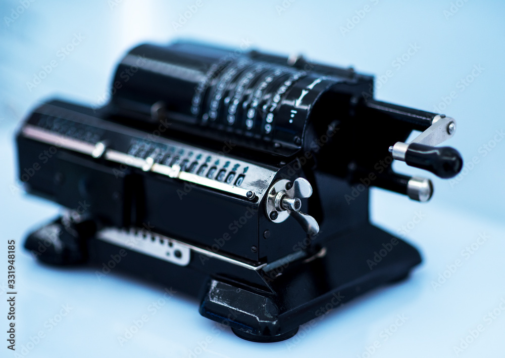 old mechanical manual counting machine for mathematical calculations old mechanical manual counting machine for mathematical calculations