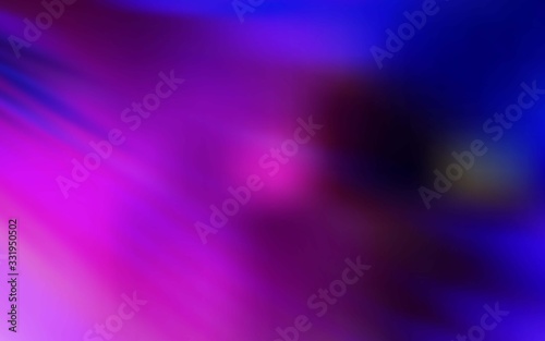 Dark Pink, Blue vector colorful blur background. A completely new colored illustration in blur style. Smart design for your work.
