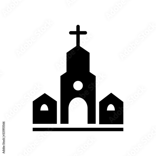 church icon vector template