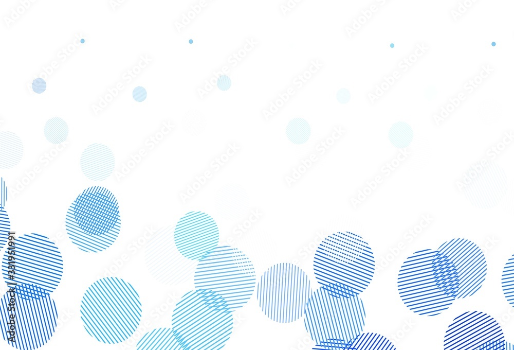 Light Purple vector background with bubbles. Light Purple vector background with bubbles.
