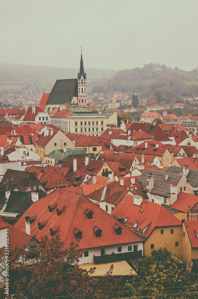 Cesky Krumlov town