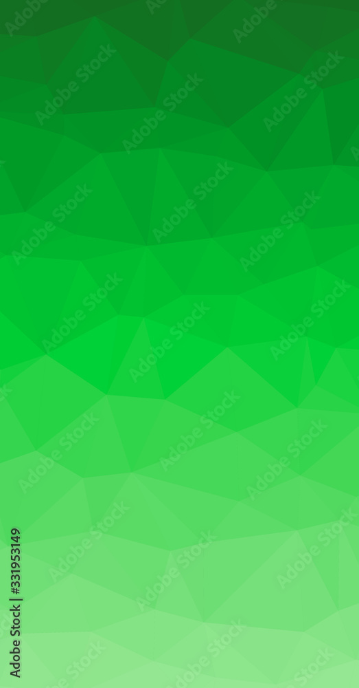 Obraz premium Low Polygonal Computation Art background illustration