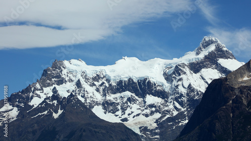 Cerro Paine Grande  Punta Bariloche  Cumbre Central y Cumbre Principal  Mirador Nordernskj  ld Parque Nacional de las Torres del Paine  Patagonia  Chile