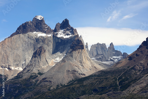 Cuernos del Paine, Mirador Nordernskjöld, Parque Nacional de las Torres del Paine, Patagonia, Chile