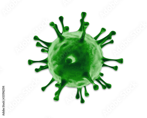 illustration ideas shape of the Coronavirus disease 2019  COVID-19   China pathogen respiratory that danger virus with human  Microscopic view of a infectious virus. COVID-19 red background.
