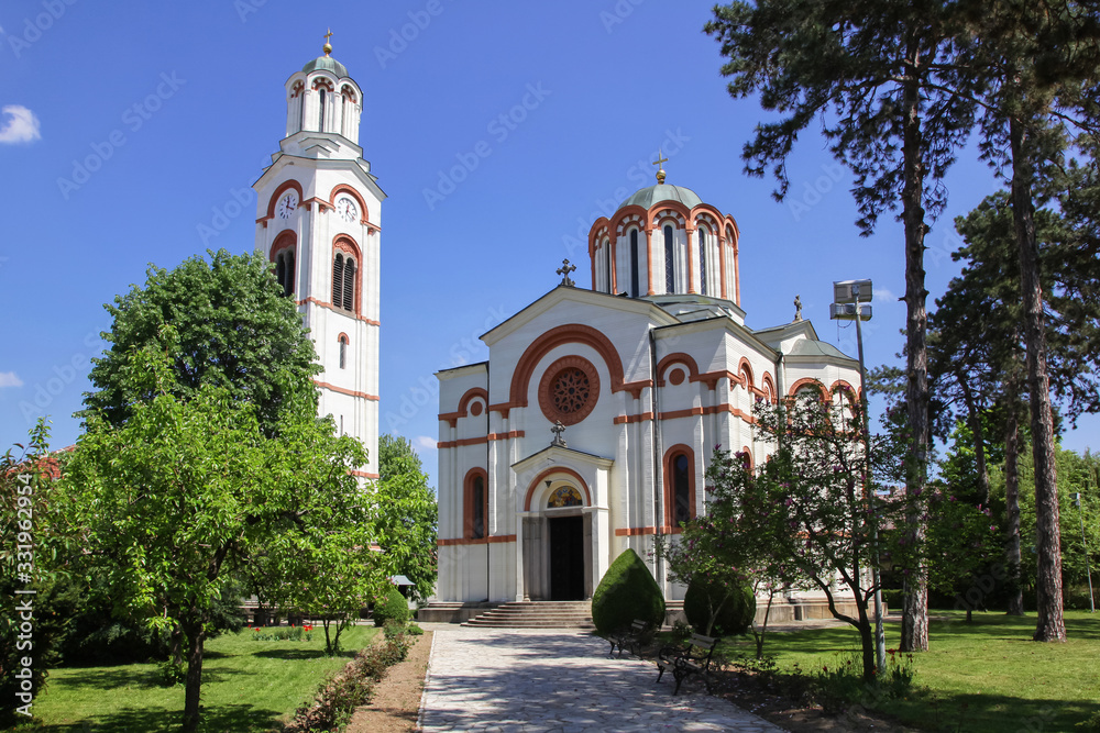 A new church in Serbia