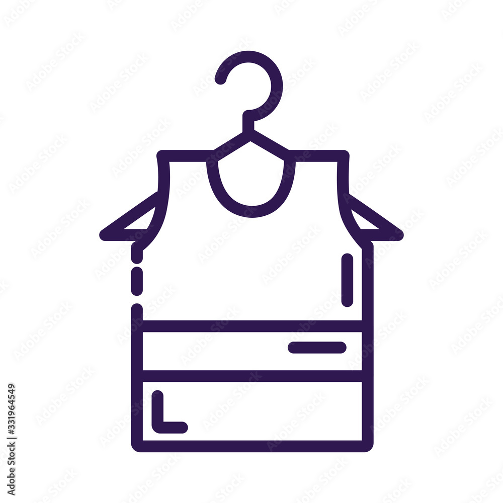 shirt clothes male line style icon shirt clothes male line style icon