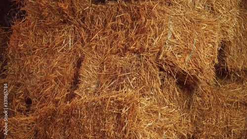 Straw bales are in stock