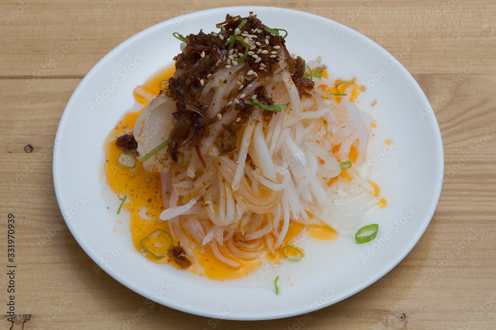 radish with sauce xo radish with sauce xo