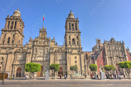 Mexico City Zocalo, HDR Image