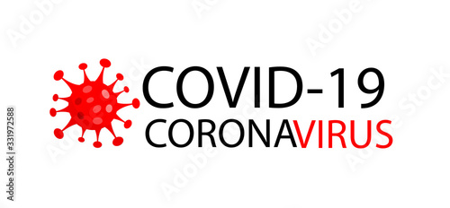 2019-nCoV Novel Corona virus concept. Covid-19 Respiratory Syndrome from Wuhan city. vector illustration
