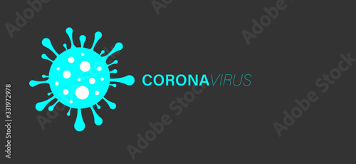 Coronavirus, Covid-19 Visualiserung Vektor Grafrik