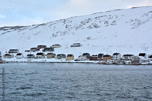 Skarsvag is a village in Nordkapp photo