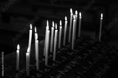 Venedig - Kerzen für die Gestorbenen photo