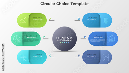 Modern Infographic Vector Template
