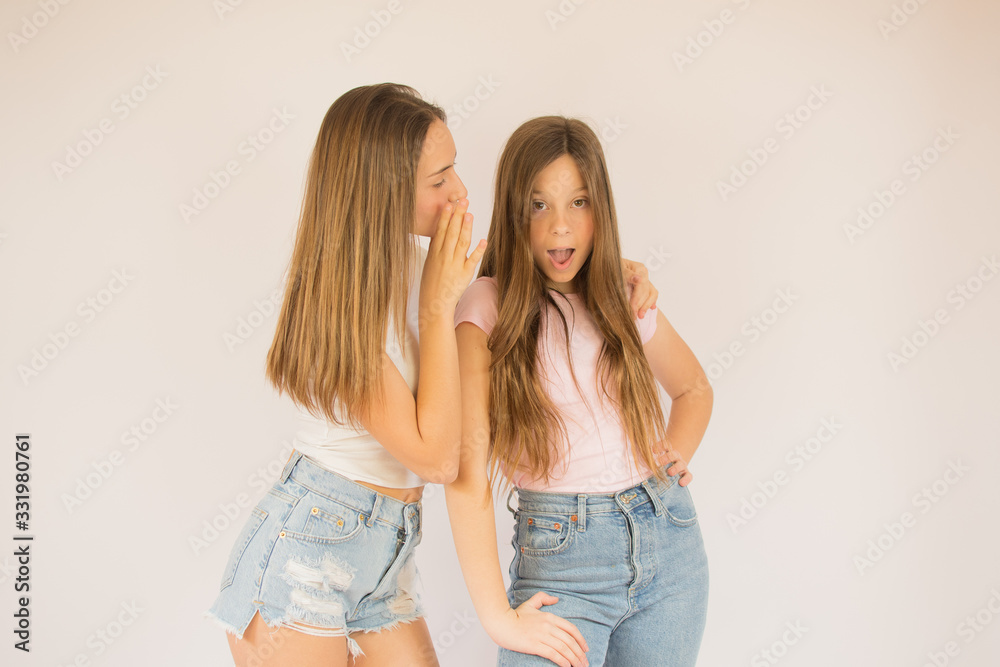 Two pretty girls ready for summer Two pretty girls ready for summer
